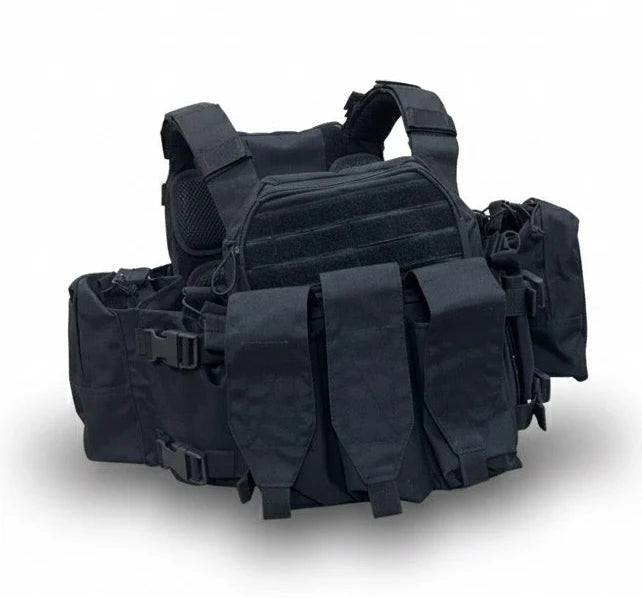 MPC V3 Micro Plate Carrier Black- Lightweight Carrier |-Adjustable-Takes 10x12 plates