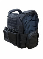Full Assault Package Vest (FAPV Gen5) Tactical Plate Carrier-Black-Advanced Padding
