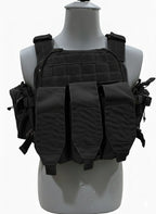 MPC V3 Micro Plate Carrier Black- Lightweight Carrier |-Adjustable-Takes 10x12 plates