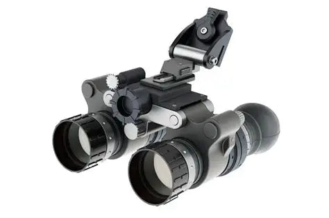 Milit Gear NVG-X1 Tactical Dual-Tube Night Vision Goggles | High-Resolution Binocular System with Helmet Mount