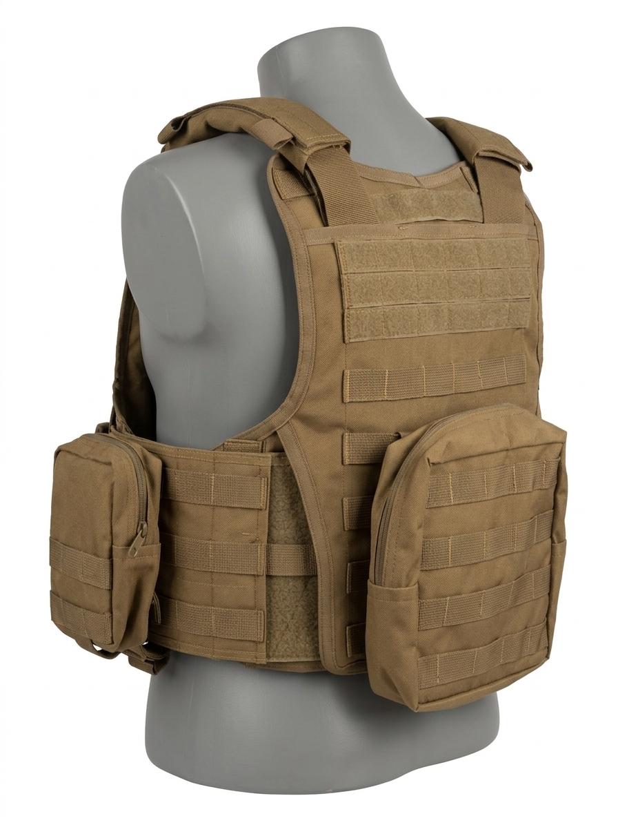 Mil Model 1 Plate Carrier Khaki